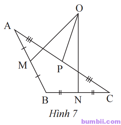 Bài 6: Tính chất ba đường trung trực của tam giác