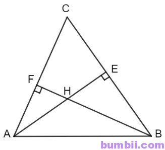 Bài 8: Tính chất ba đường cao của tam giác