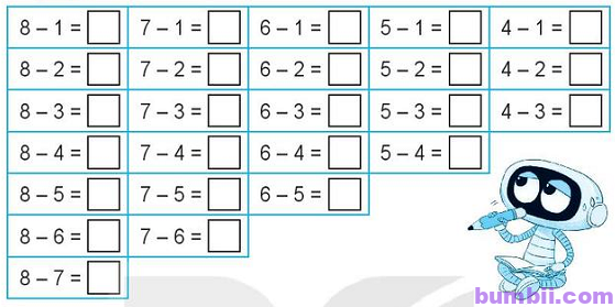 Bumbii giải Vở bài tập toán lớp 1 tập 1 NXB Kết Nối Tri Thức Với Cuộc Sống h13