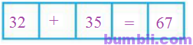 Bumbii Bài 30: Phép cộng số có hai chữ số với số có hai chữ số trang 49 Vở bài tập toán lớp 1 tập 2 NXB Kết Nối Tri Thức Với Cuộc Sống. H7