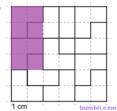 Bumbii Bài 52 Diện tích hình chữ nhật, diện tích hình vuông trang 26 Vở bài tập toán lớp 3 tập 2 NXB Kết Nối Tri Thức Với Cuộc Sống. H4