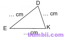 Bumbii Chu vi hình tam giác - Chu vi hình tứ giác trang 38 Vở bài tập toán lớp 3 tập 2 NXB Chân Trời Sáng Tạo. H3
