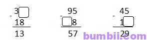 Bumbii Bài 33: Phép trừ (có nhớ) trong phạm vi 100 trang 55 Vở bài tập toán lớp 2 tập 1 NXB Cánh Diều. H4
