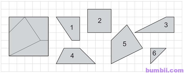 Bumbii Bài 41: Hình tứ giác trang 68 Vở bài tập toán lớp 2 tập 1 NXB Cánh Diều. H5