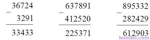 Bài 23: Phép trừ các số có nhiều chữ số trang 79 SGK toán lớp 4 tập 1 Kết Nối Tri Thức Với Cuộc Sống. Đặt tính