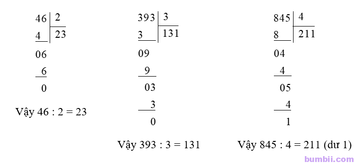 Bumbii Bài 54: Em ôn lại những gì đã học trang 108 VBT toán lớp 3 tập 1 Cánh Diều. 1 b