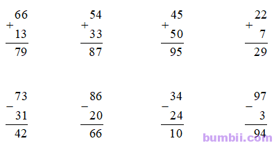 Bumbii Bài 69: Em ôn lại những gì đã học trang 62 Vở bài tập toán lớp 1 tập 2 Cánh Diều. Hình 1