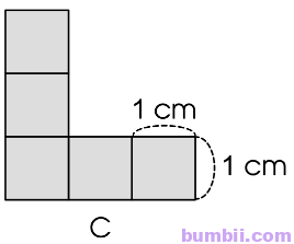 Bumbii Bài 94: Đơn vị đo diện tích. Xăng-ti-mét vuông trang 88 VBT toán lớp 3 tập 2 Cánh Diều. Hình 2