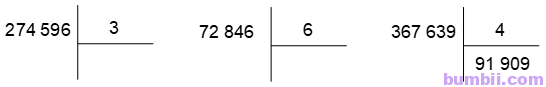 Bumbii Bài 38: Chia cho số có một chữ số trang 88 SGK toán lớp 4 tập 1 Cánh Diều. Hình 1