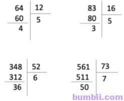 Bumbii Bài 42: Chia cho số có hai chữ số (tiếp theo) trang 95 SGK toán lớp 4 tập 1 Cánh Diều. Hình 2